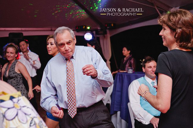 Wedding reception at the William and Mary Alumni House by Jayson and Rachael Photography