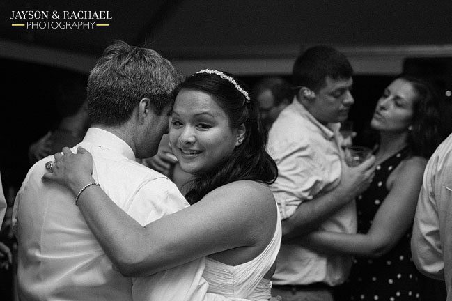 Wedding reception at the William and Mary Alumni House by Jayson and Rachael Photography