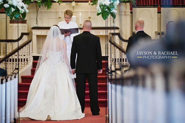 Lauren and Mitch married at Grace United Methodist Church in Indiana, PA