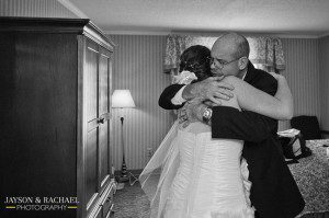 Getting ready at the Williamsburg Hospitality House for a Wren Chapel Wedding