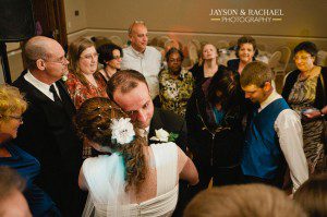 Katie and Brian's Legacy Hall wedding reception, Williamsburg VA