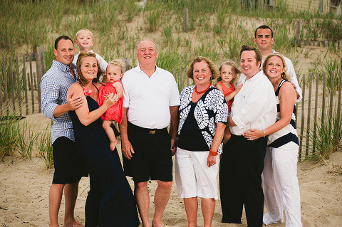 Family pictures in the Outer Banks of NC
