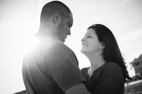 Erica and Mike's Engagement Pictures in The Outer Banks of NC (OBX)