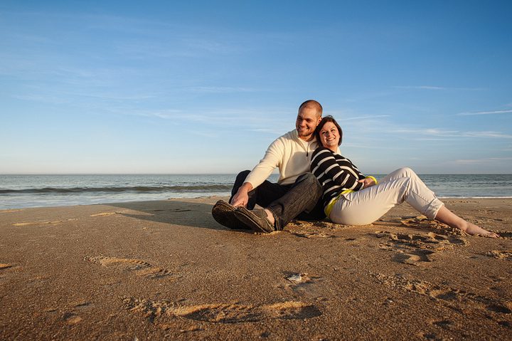 Erica and Mike's OBX Engagement Session by Jayson and Rachael Photography