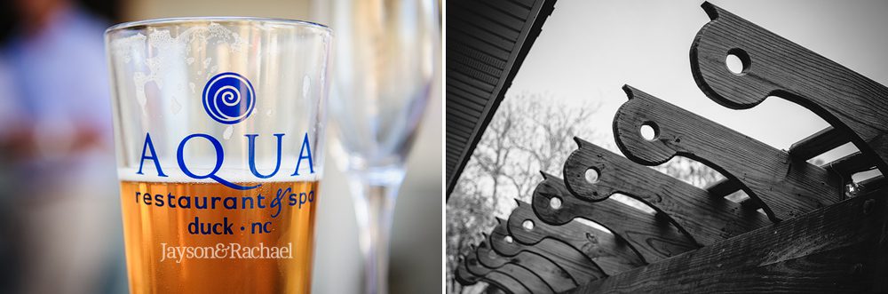 Aqua Restaurant and Spa Wedding in Duck NC (OBX)
