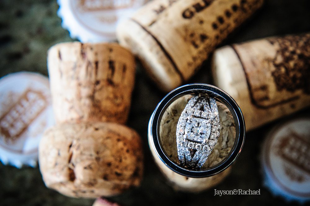 Outer Banks Wedding Photographers, Jayson and Rachael always take ring shots