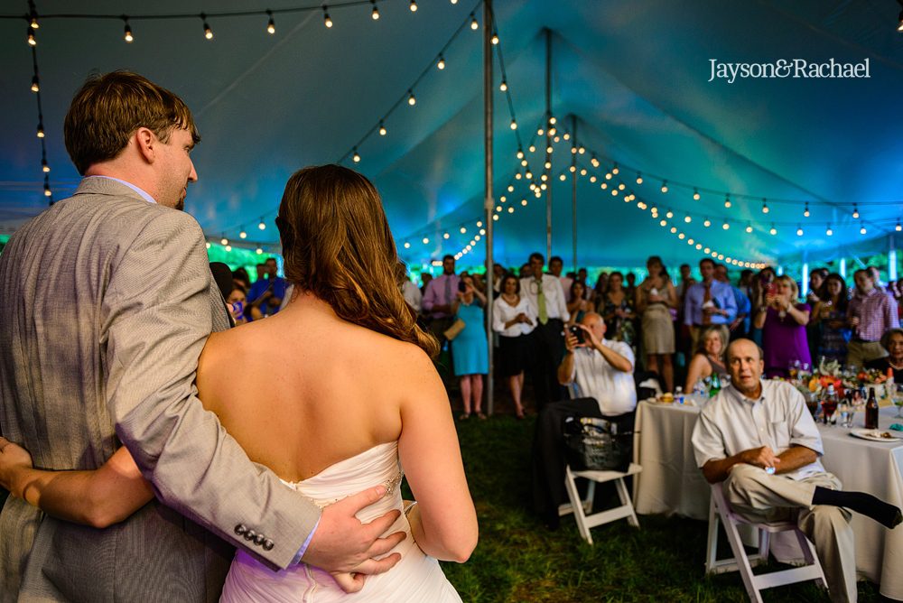 Wedding Reception at the Wilton House in Richmond VA