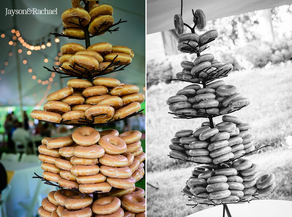 Krispy Kreme Wedding Cake in Richmond VA