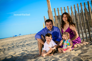 Family Portraits on the Beach in The Outer Banks, Jayson and Rachael Photography