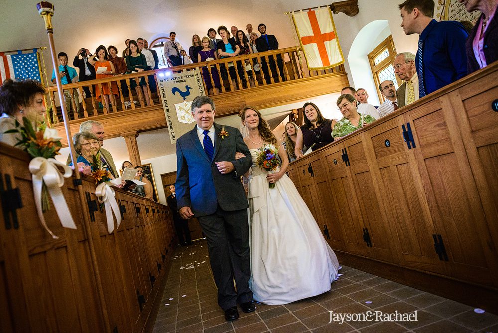 St Peters Episcopial Church Wedding New Kent VA
