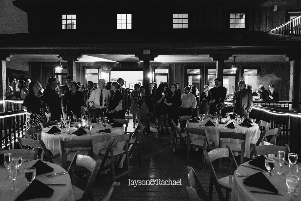 Wedding reception at Saude Creek Winery