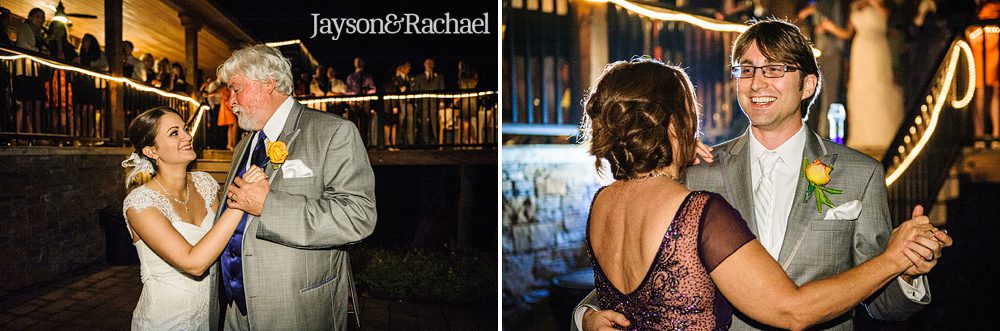 Wedding reception at Saude Creek Winery