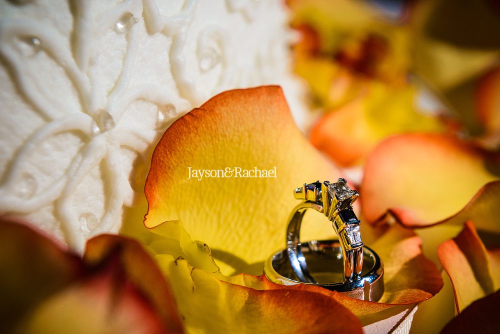 Wedding ring shot