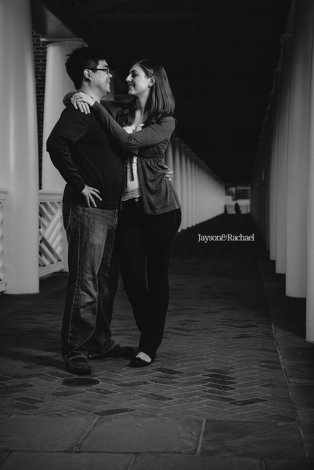 Jenna and Eric's University of Virginia engagement pictures