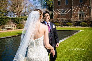 Williamsburg wedding first look