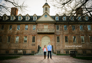 Amanda and Josh's William and Mary Engagement Session