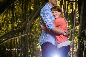 Engagement pictures at William and Mary College
