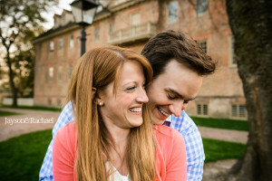 Colonial Williamsburg college engagement session
