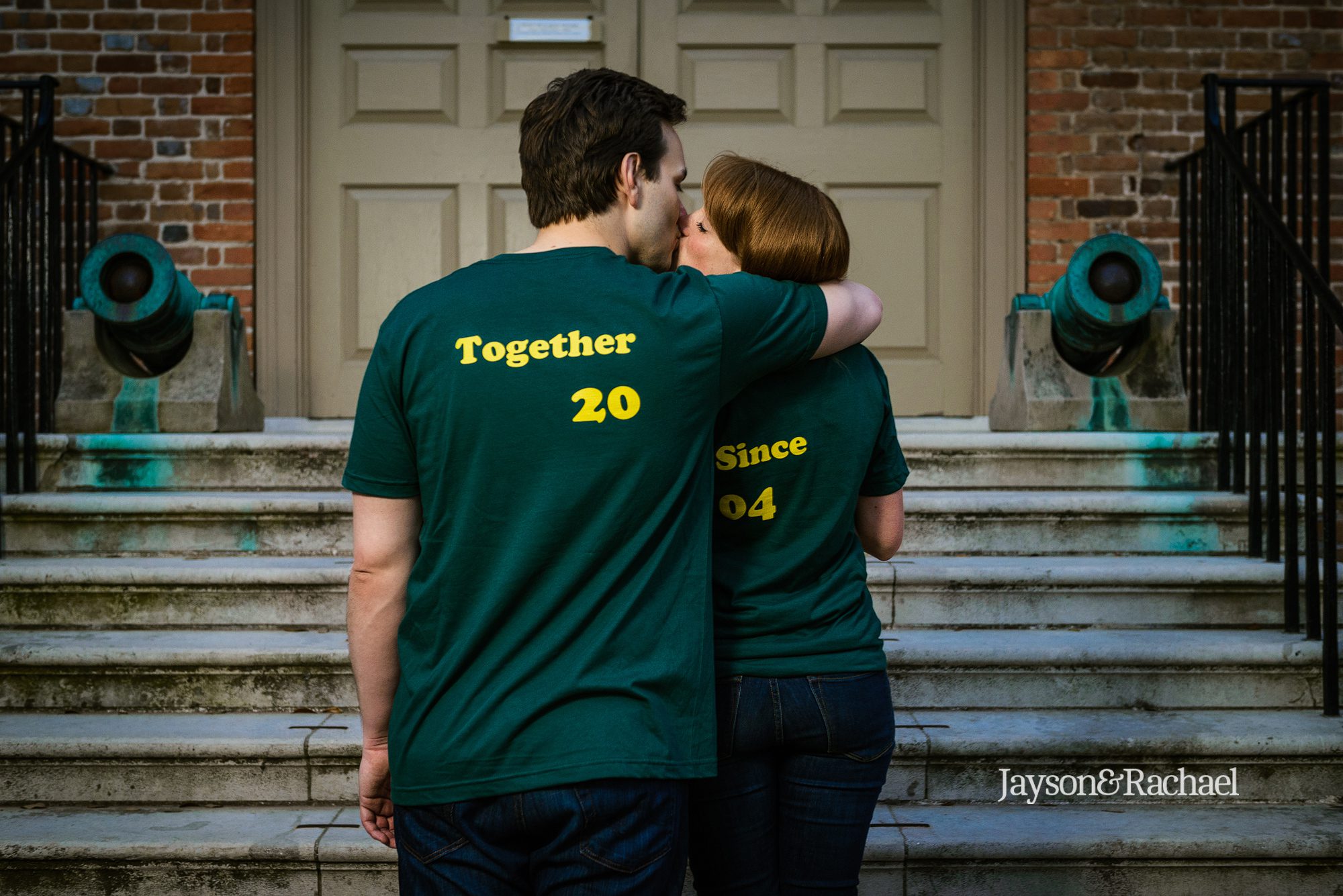 Amanda and Josh's William and Mary Engagement Session