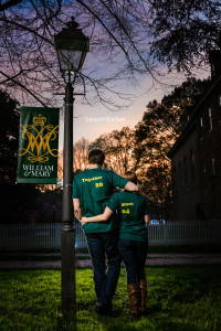 Amanda and Josh's William and Mary Engagement Session