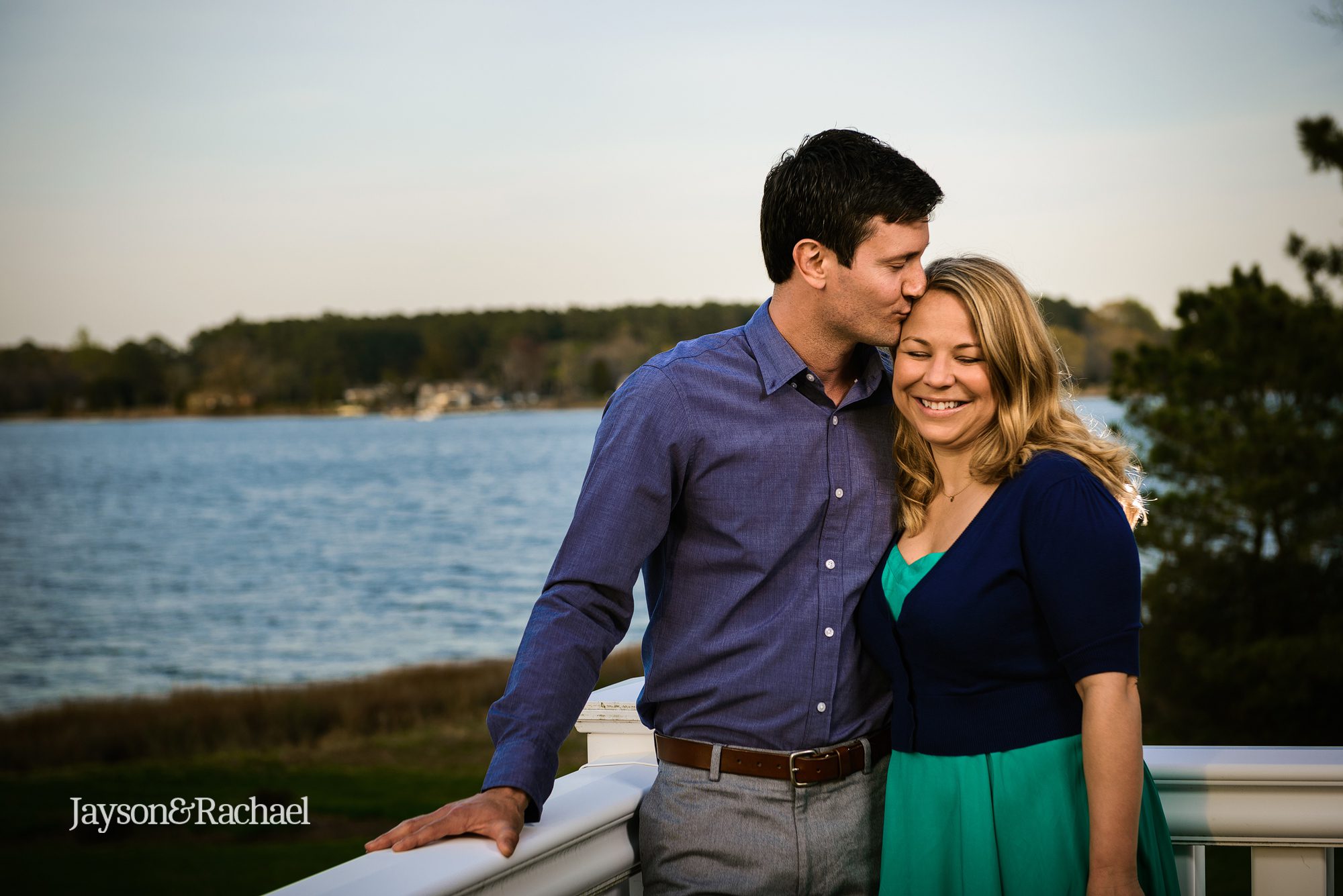Lauren and Chris' Ware River Engagement Session