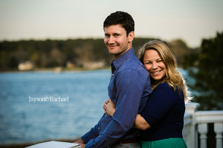 Lauren and Chris' Ware River Engagement Session