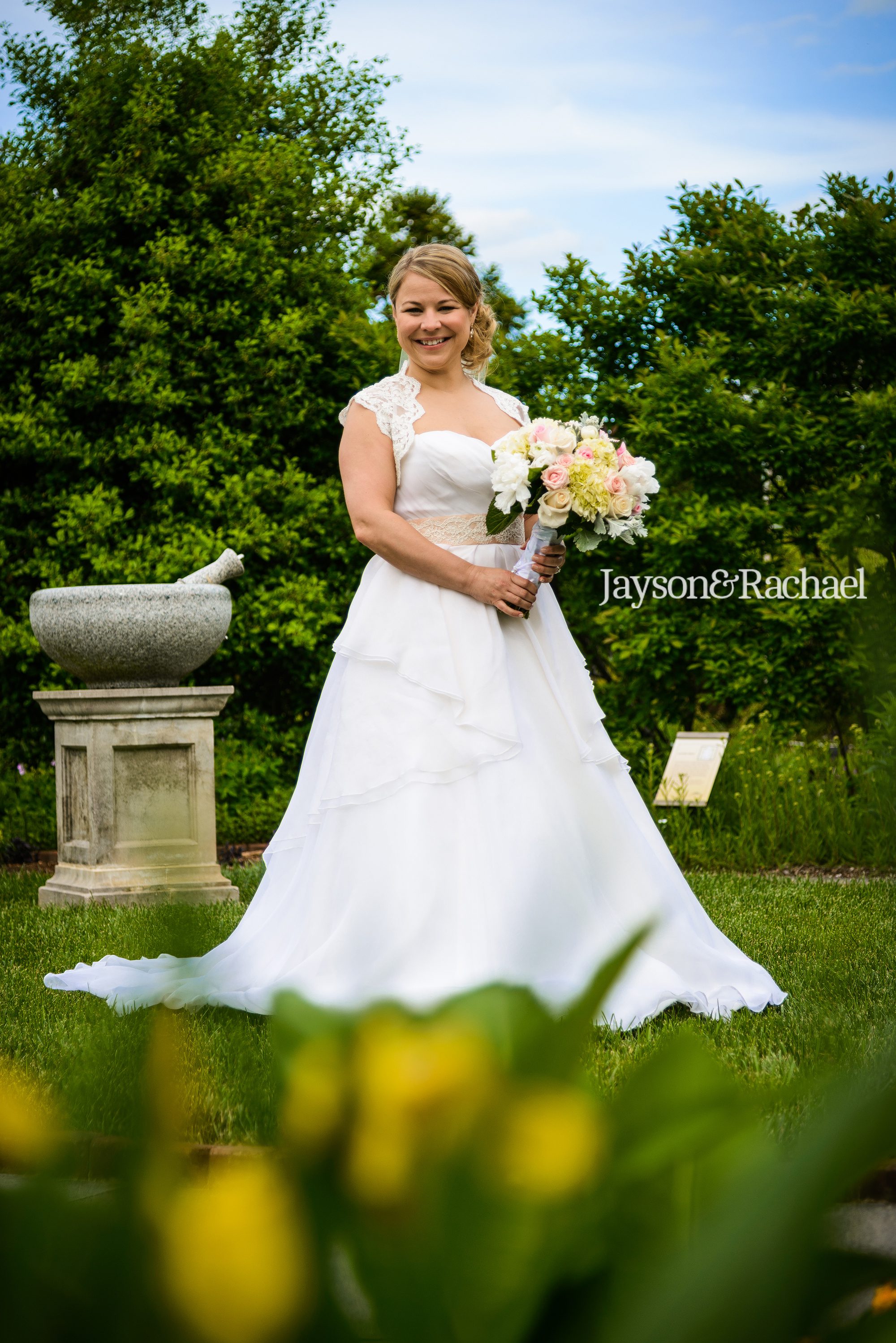 Lauren and Chris' Lewis Ginter Botanical Garden Wedding