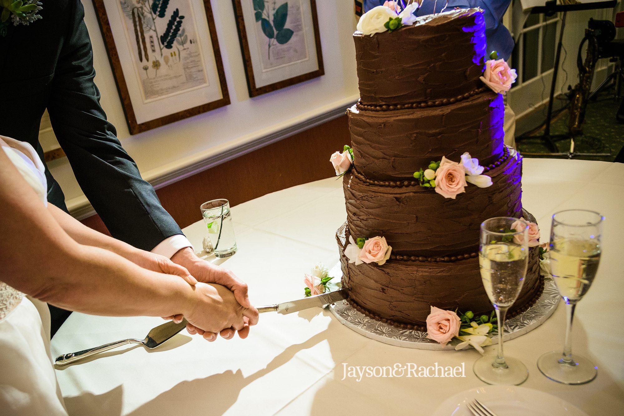Lauren and Chris' Richmond VA Lewis Ginter Botanical Garden Wedding Reception
