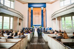 Caitlin and Zach's Monumental Church Wedding