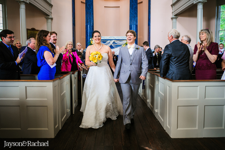 Caitlin and Zach's Wedding at Monumental Church in Richmond