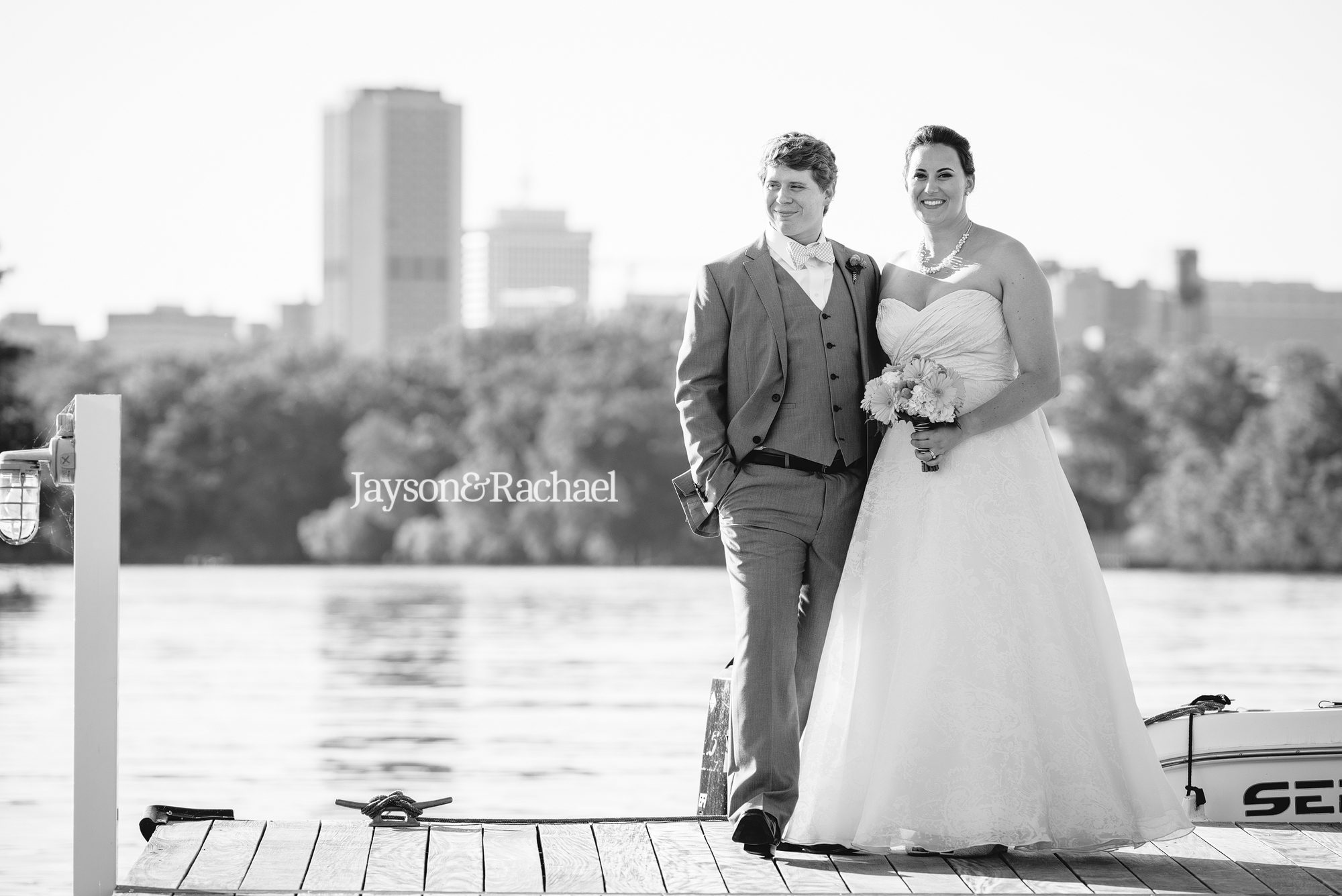 Caitlin and Zach's Boathouse at Rocketts Landing Wedding Reception