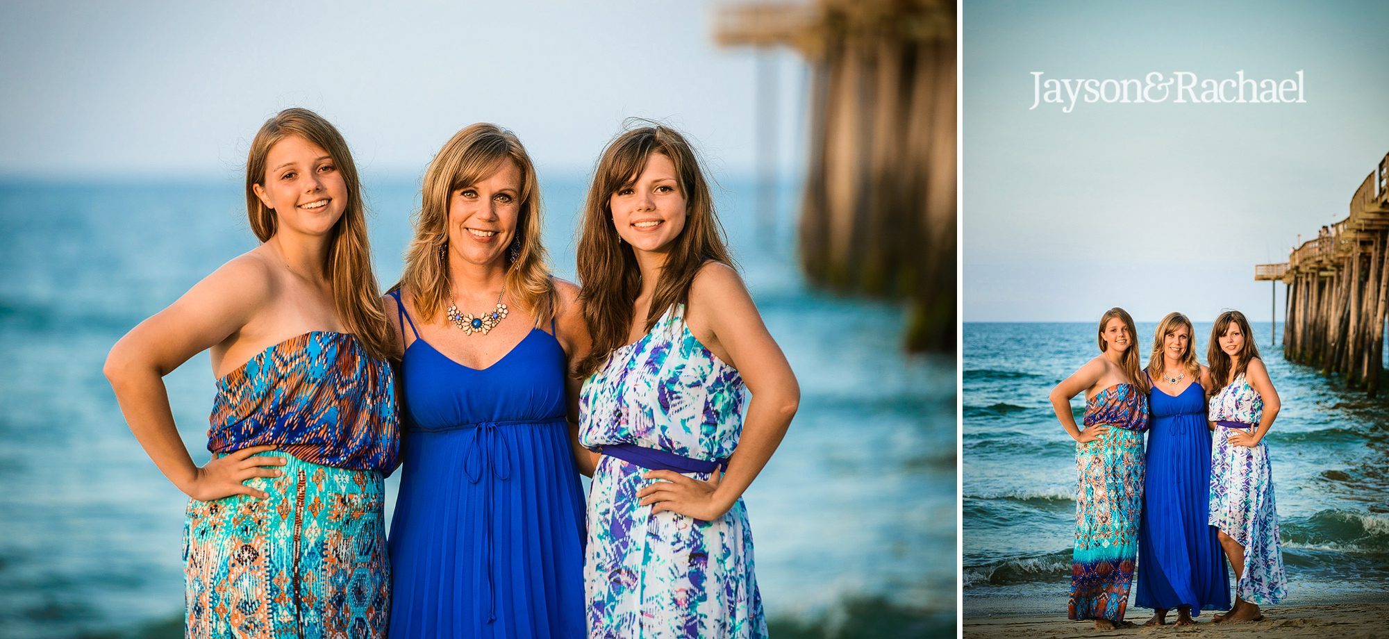 Family portraits OBX at the Rodanthe Fishing Pier