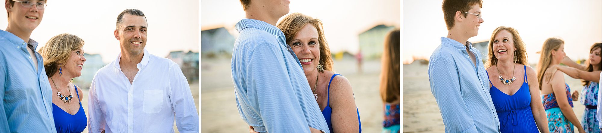 Candid family portraits Rodanthe NC
