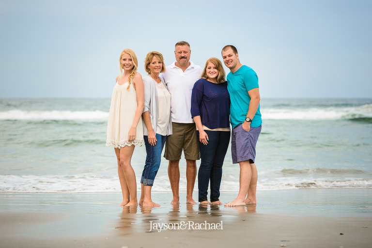 Family Portraits in Corolla NC by Jayson and Rachael Photography