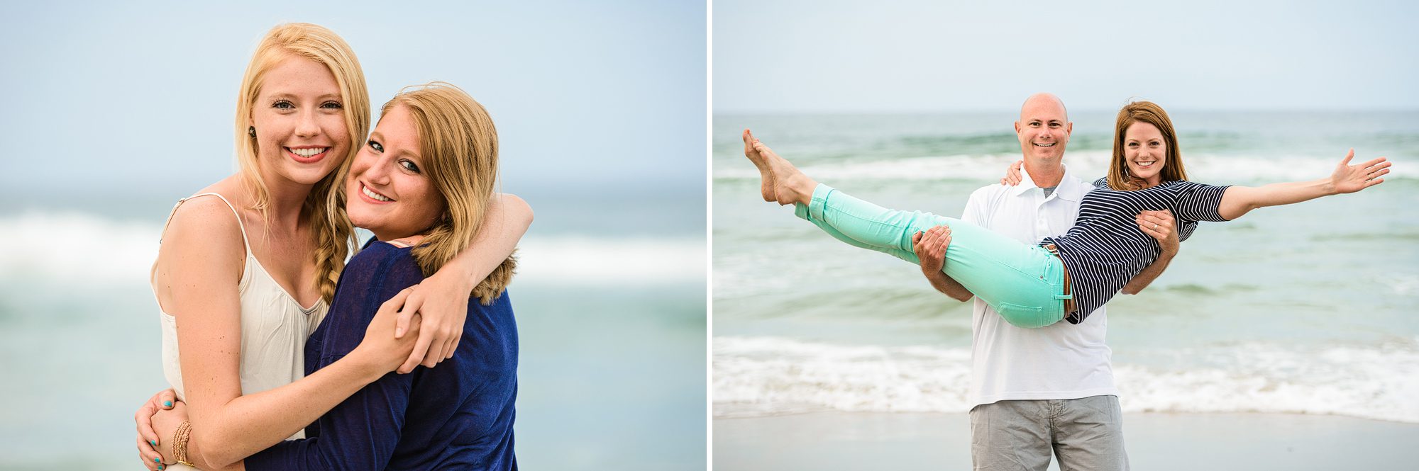 Pictures on the beach in Corolla North Carolina (OBX)