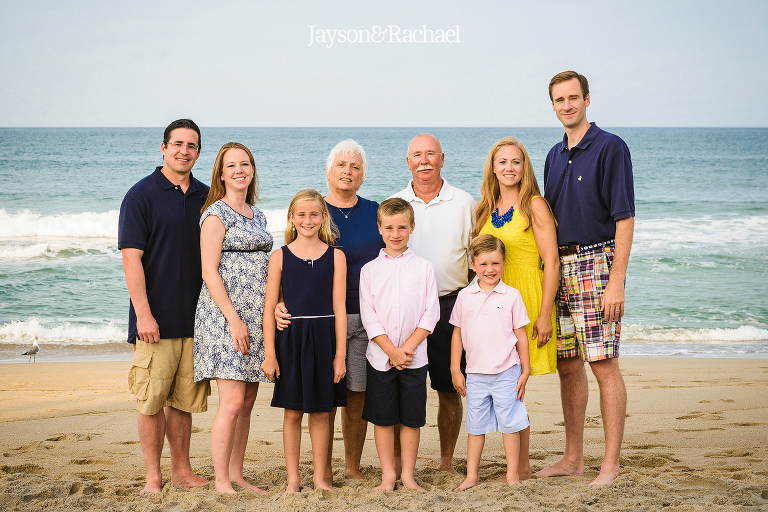 Mirlo Beach Family Portraits at The August Lauren in Rodanthe NC