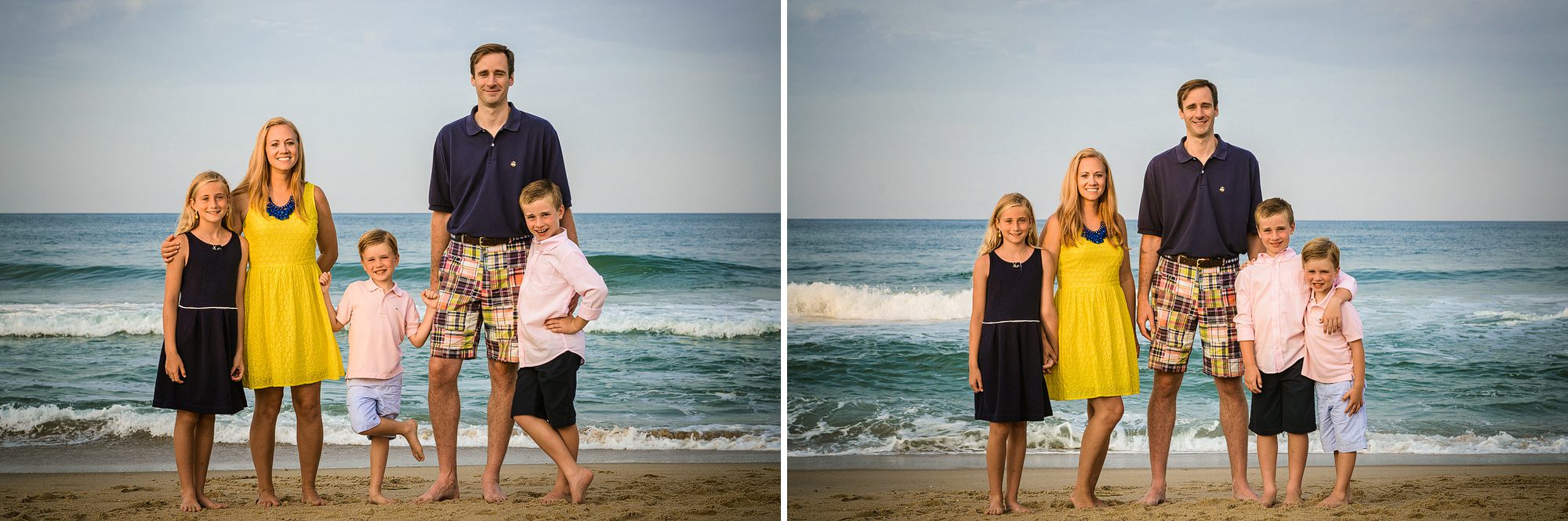Family Portraits at The August Lauren in Rodanthe NC