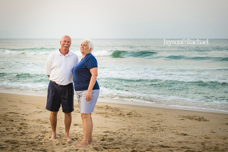 Grandparents on the Outer Banks of NC