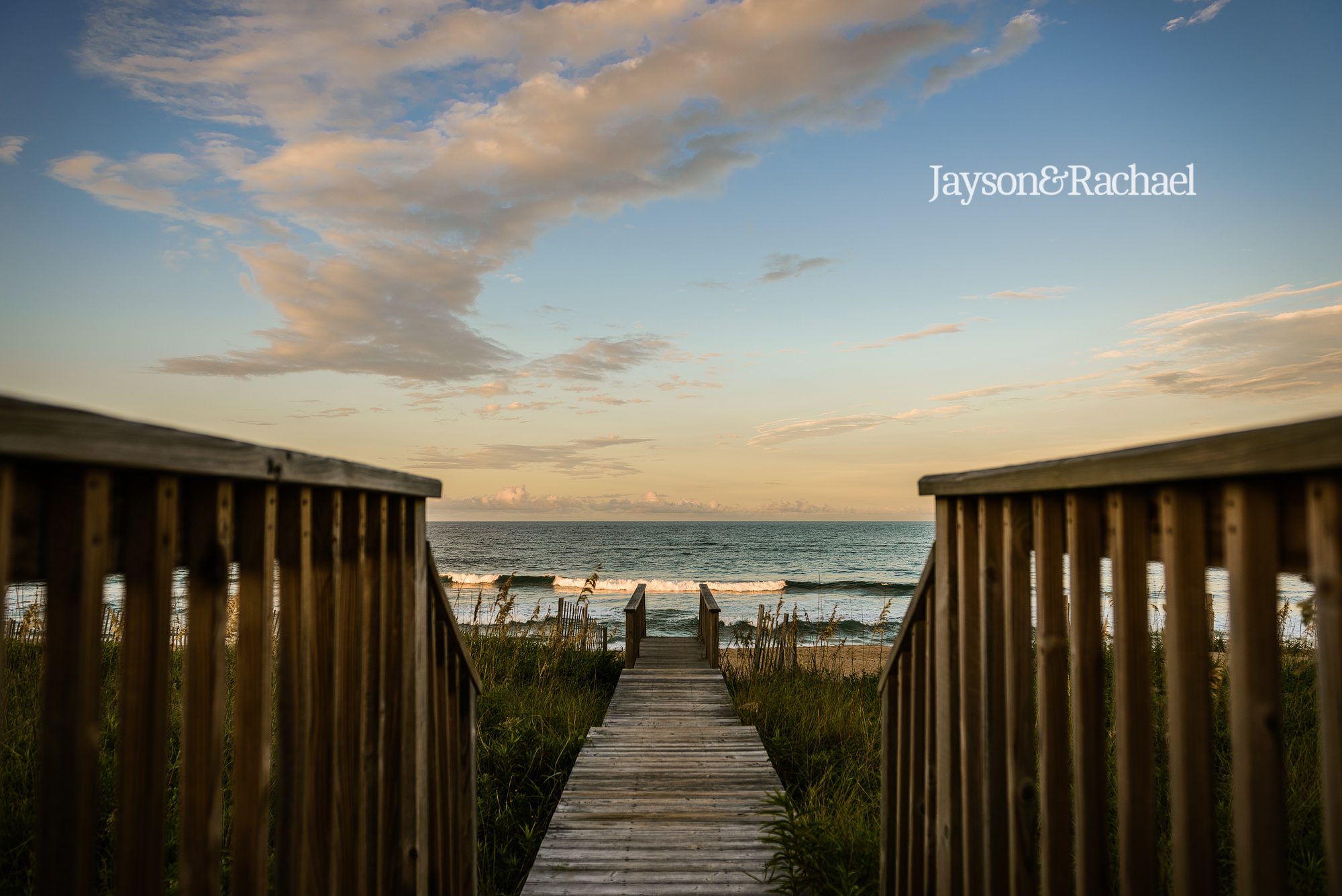 Beach access in the Outer Banks of NC