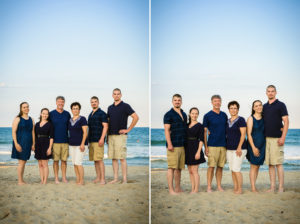 Family beach portraits in the Outer Banks of North Carolina