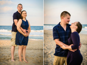 Family pictures on the beach OBX