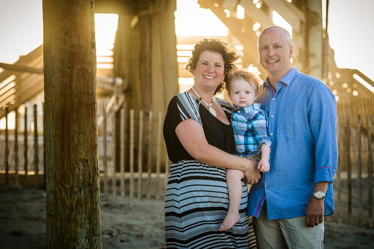 Family Portraits at Rodanthe Fishing Pier. Outer Banks Family Photographer