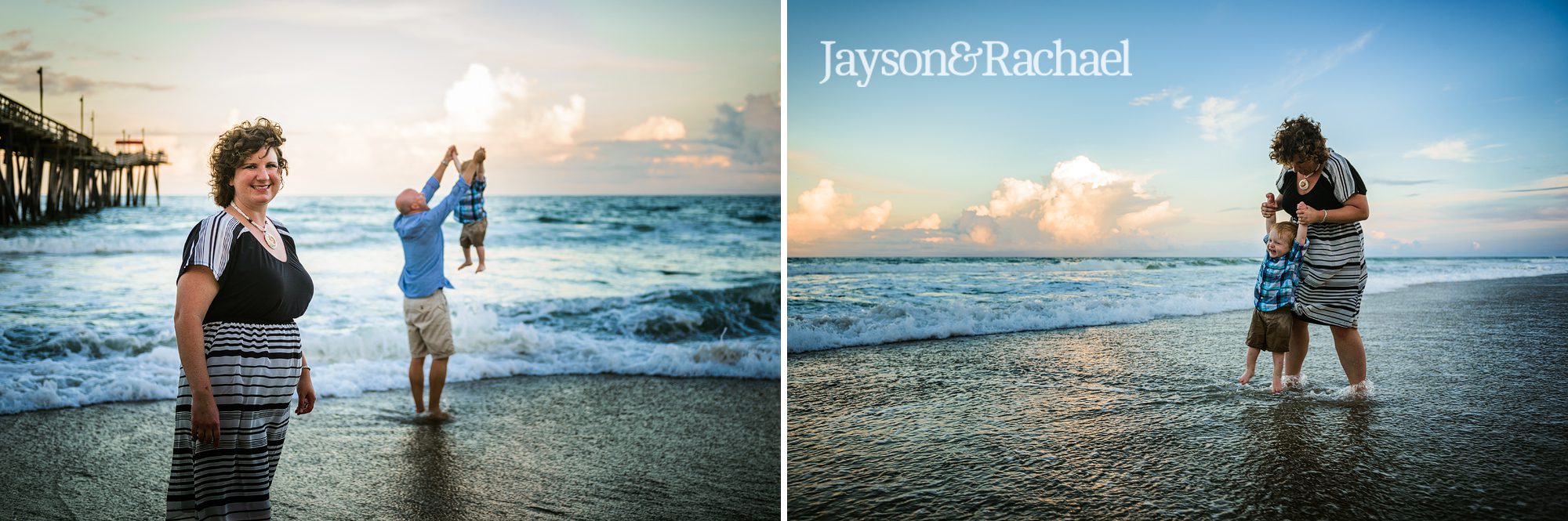 OBX candid beach portraits