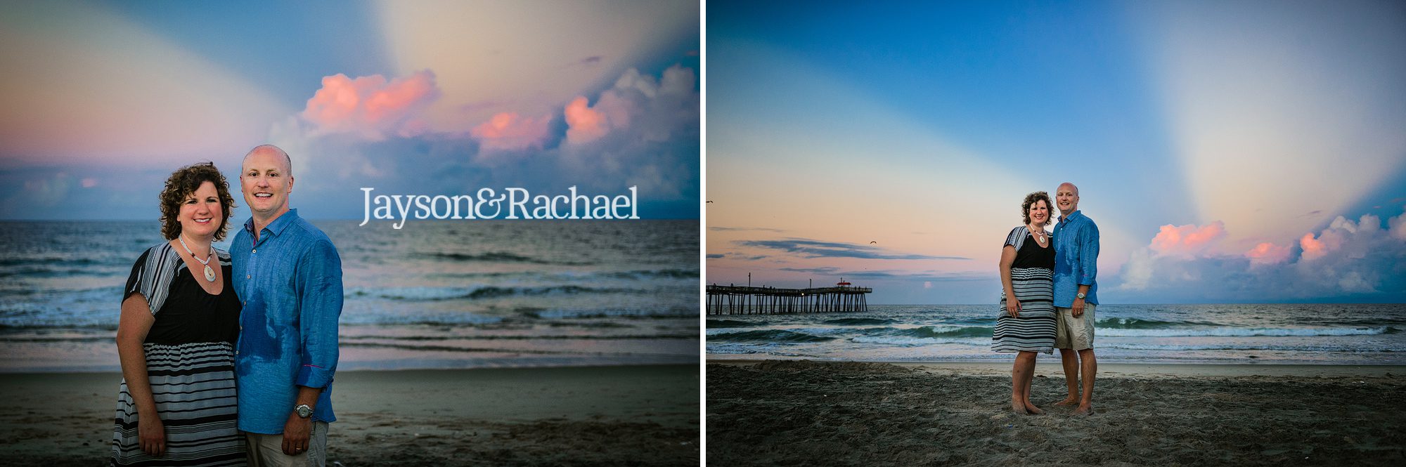 Sunset beach portraits Outer Banks